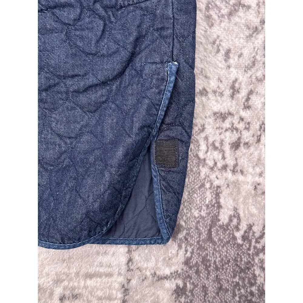 Levis Pants Small Womens Made & Crafted Roamer Quilted Relaxed Fit Cropped